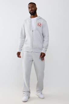 TRUE PUFF-PRINT ZIP HOODIE