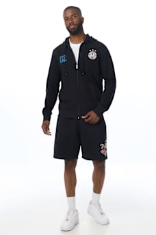 MULTI-LOGO ZIP HOODIE