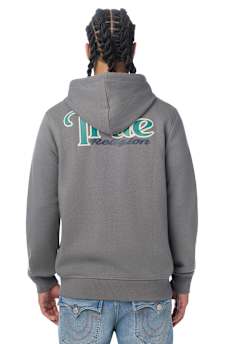 MULTI-LOGO ZIP HOODIE
