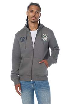 MULTI-LOGO ZIP HOODIE