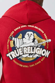TRUE BUDDHA ZIP HOODIE