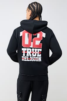 CONTRAST MFG ZIP HOODIE