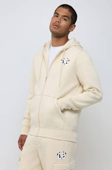 CONTRAST MFG ZIP HOODIE