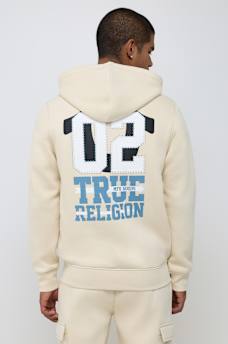 CONTRAST MFG ZIP HOODIE