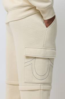 CONTRAST MFG CARGO SWEATPANT