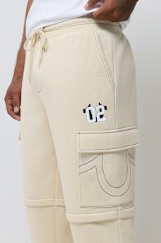 CONTRAST MFG CARGO SWEATPANT