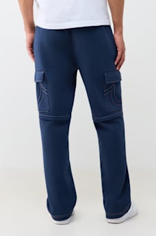 CONTRAST MFG CARGO SWEATPANT