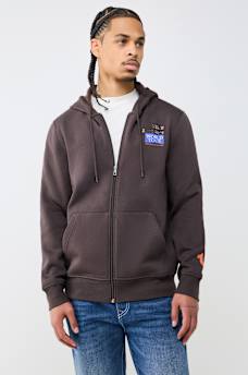 WORLD TOUR RHINESTONE ZIP HOODIE