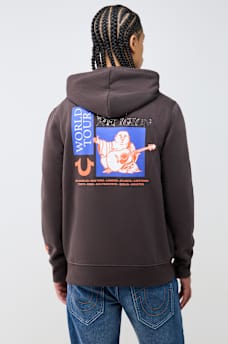 WORLD TOUR RHINESTONE ZIP HOODIE