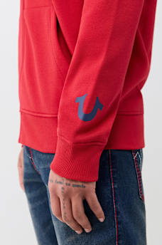WORLD TOUR RHINESTONE ZIP HOODIE