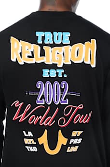 WORLD TOUR LONG SLEEVE CREWNECK TEE