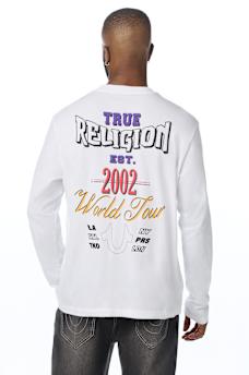 WORLD TOUR LONG SLEEVE CREWNECK TEE