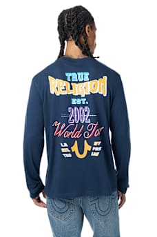 WORLD TOUR LONG SLEEVE CREWNECK TEE