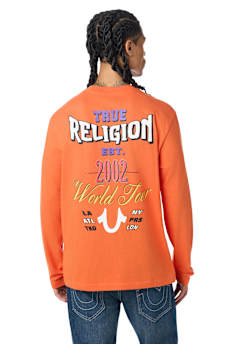 WORLD TOUR LONG SLEEVE CREWNECK TEE