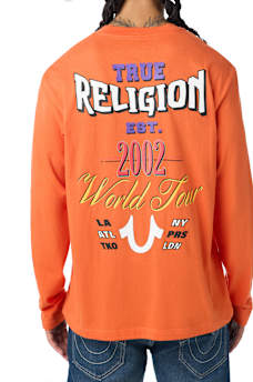 WORLD TOUR LONG SLEEVE CREWNECK TEE