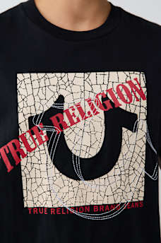 TRUE HORSESHOE EMBROIDERED TEE