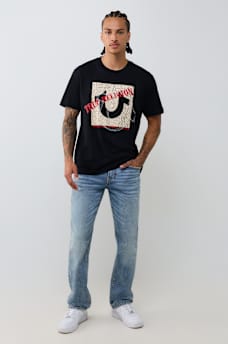 TRUE HORSESHOE EMBROIDERED TEE