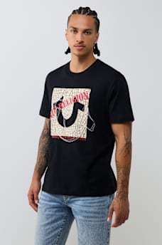 TRUE HORSESHOE EMBROIDERED TEE