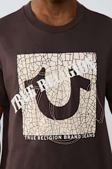 TRUE HORSESHOE EMBROIDERED TEE