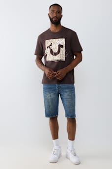 TRUE HORSESHOE EMBROIDERED TEE