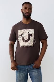 TRUE HORSESHOE EMBROIDERED TEE