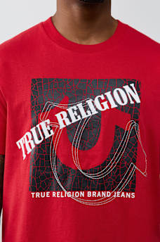 TRUE HORSESHOE EMBROIDERED TEE