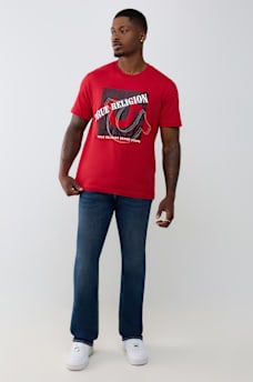 TRUE HORSESHOE EMBROIDERED TEE