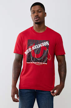 TRUE HORSESHOE EMBROIDERED TEE