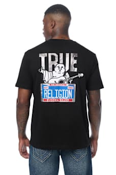TRUE LICENSE PLATE TEE
