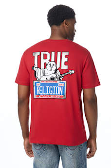 TRUE LICENSE PLATE TEE