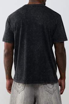 WASHED HORSESHOE TEE