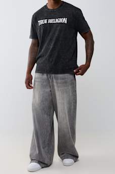 WASHED HORSESHOE TEE