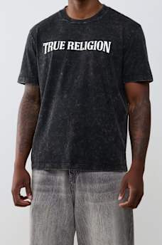 WASHED HORSESHOE TEE