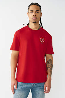 ELONGATED SILICONE LOGO TEE, image 2