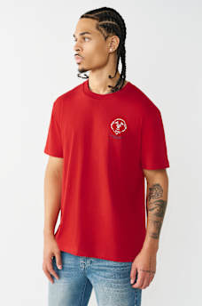 ELONGATED SILICONE LOGO TEE, image 3