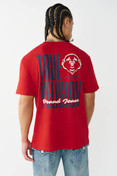 ELONGATED SILICONE LOGO TEE, image 5