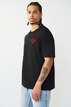 DIMENSIONAL VELVET LOGO TEE, image 3