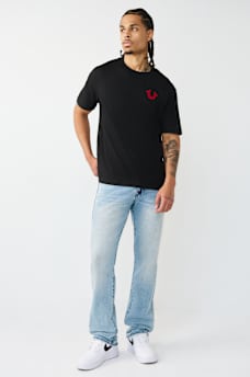 DIMENSIONAL VELVET LOGO TEE, image 6