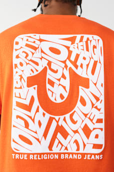 DIMENSIONAL VELVET LOGO TEE, image 1