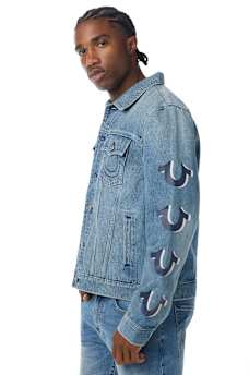 JESSE HORSESHOE PRINT JACKET
