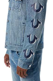 JESSE HORSESHOE PRINT JACKET