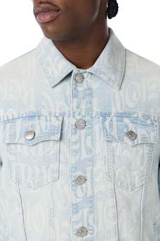JESSE ALLOVER PRINT TRUCKER JACKET