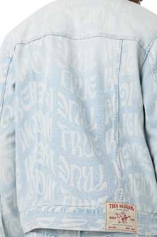 JESSE ALLOVER PRINT TRUCKER JACKET