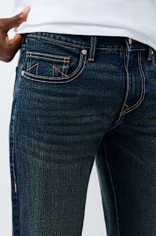 RICKY LADDER STITCH STRAIGHT JEAN