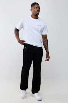 RICKY LUREX FLAP STRAIGHT JEAN