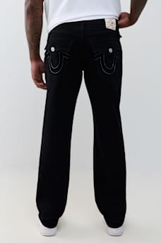 RICKY LUREX FLAP STRAIGHT JEAN