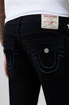 RICKY LUREX FLAP STRAIGHT JEAN