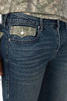 RICKY CAMO FLAP STRAIGHT JEAN