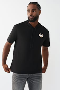 CIRCULAR HOODED TEE, image 2