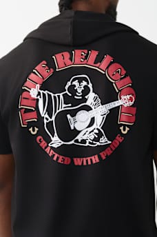 CIRCULAR HOODED TEE, image 1